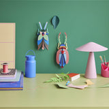 Emerald Beetle Wall Art, styled in an interior