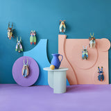 Emerald Beetle Wall Art, styled in an interior