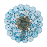 Esme 22.5'' Aged Brass Semi Flush Mount by Crystorama