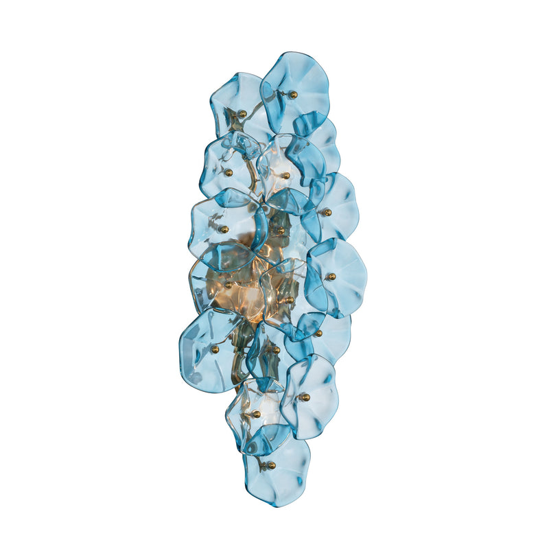 Esme 23'' Aged Brass Sconce by Crystorama