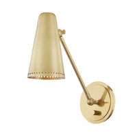 Easley Wall Sconce - Aged Brass by Hudson Valley