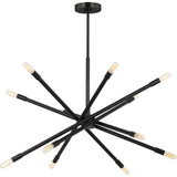 Eastyn Chandelier — 29 3/4", Midnight Black
