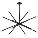 Eastyn Chandelier — 36 7/8", Midnight Black