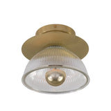 Eclipse Ceiling Light - Satin Brass