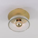 Eclipse Ceiling Light - Satin Brass