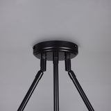Eclipse Chandelier - Matt Black