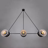 Eclipse Chandelier - Matt Black