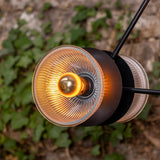 Eclipse Chandelier - Matt Black