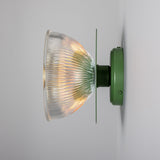 Eclipse Coloured Wall Light - Sage Green