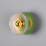 Eclipse Coloured Wall Light - Sage Green