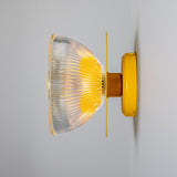 Eclipse Coloured Wall Light - Yellow