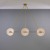 Eclipse Kapok Chandelier - Antique Brass