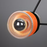 Eclipse Multicoloured Chandelier - Matte Black