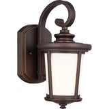 Eddington Outdoor Wall Lantern — 12 Inch, Antique Bronze