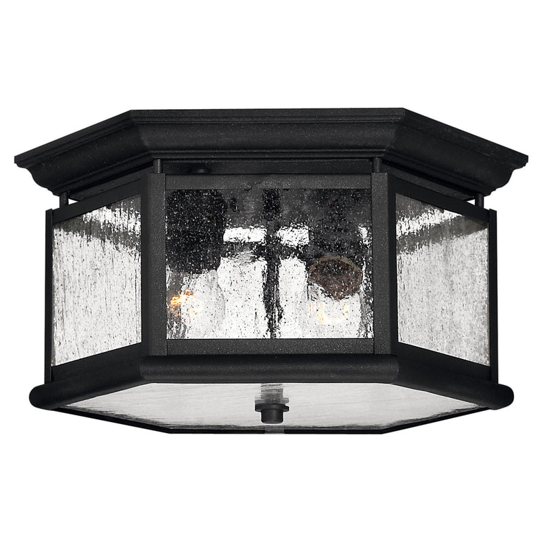 Edgewater Small Flush Mount - Black - by Hinkley