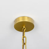 Edinburgh Alabaster Chandelier - Polished Brass