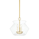 Edmonton Lantern - 3-Light - Aged Brass by Hudson Valley