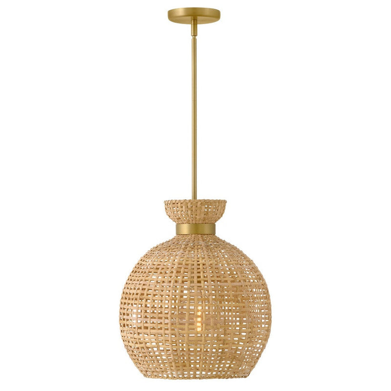 Effie Pendant - Lacquered Brass