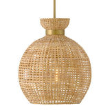 Effie Pendant - Lacquered Brass