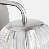 Eisele Small Wall Sconce Brushed Nickel By Generation Lighting - Detailed View2