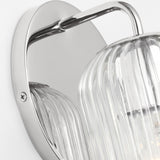 Eisele Small Wall Sconce Chrome By Generation Lighting - Detailed View1