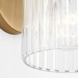 Eisele Small Wall Sconce Satin Brass By Generation Lighting - Detailed View1