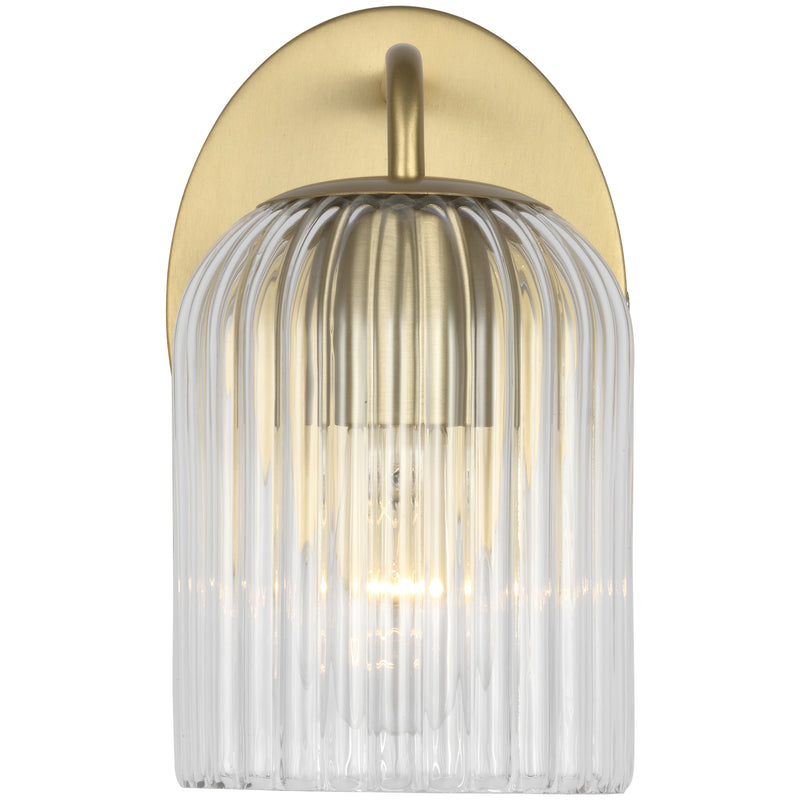 Eisele Small Wall Sconce Satin Brass By Generation Lighting