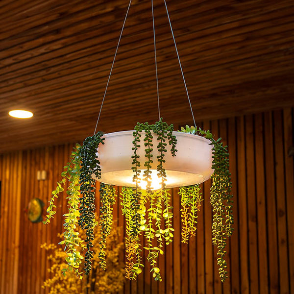 Elba Planter Pendant Light Small By New Garden Lifestyle View