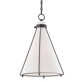Eldridge Cone Pendant - Old Bronze by Hudson Valley