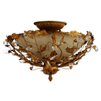 Elegante Semi-Flush Mount Etruscan Gold by Maxim Lighting