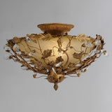 Elegante Semi-Flush Mount Etruscan Gold by Maxim Lighting