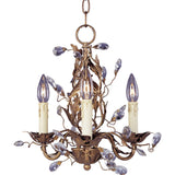 Elegante Small Chandelier Etruscan Gold by Maxim Lighting