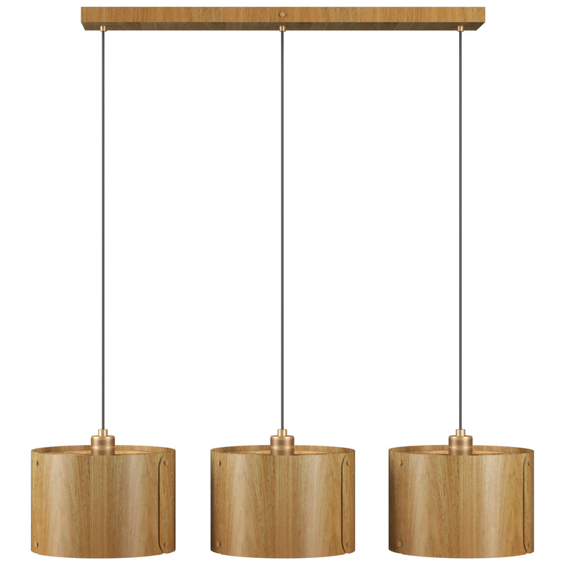 Element Multi Light Linear Suspension Imbuia By Accord