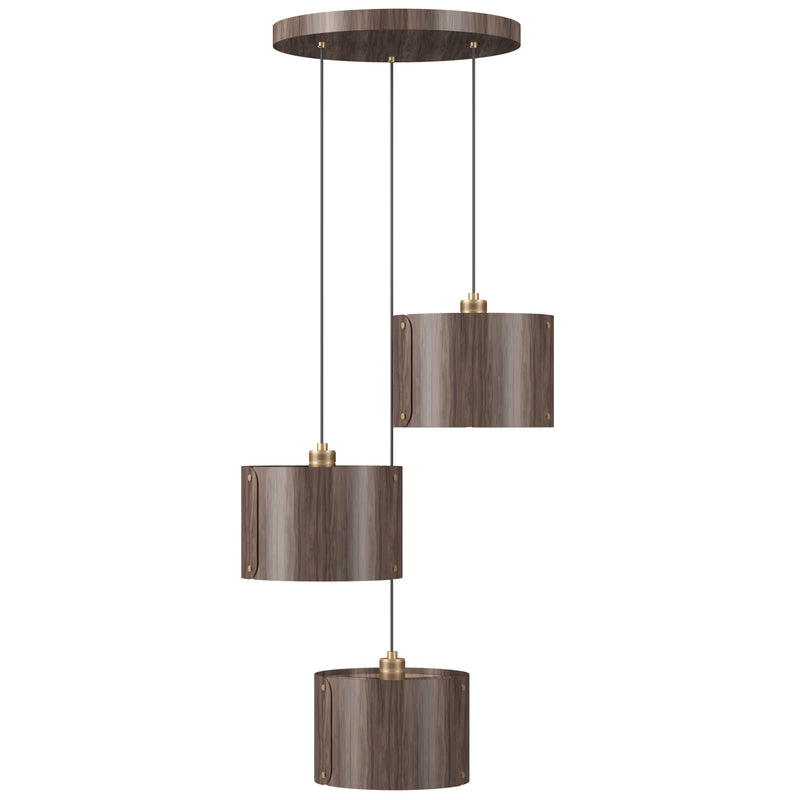 Element Multi Light Suspension Imbuia By Accord
