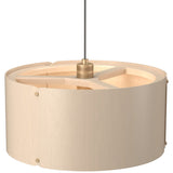 Element Round Pendant Medium Organic Cappuccino By Accord