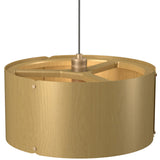 Element Round Pendant Medium Organic Gold By Accord