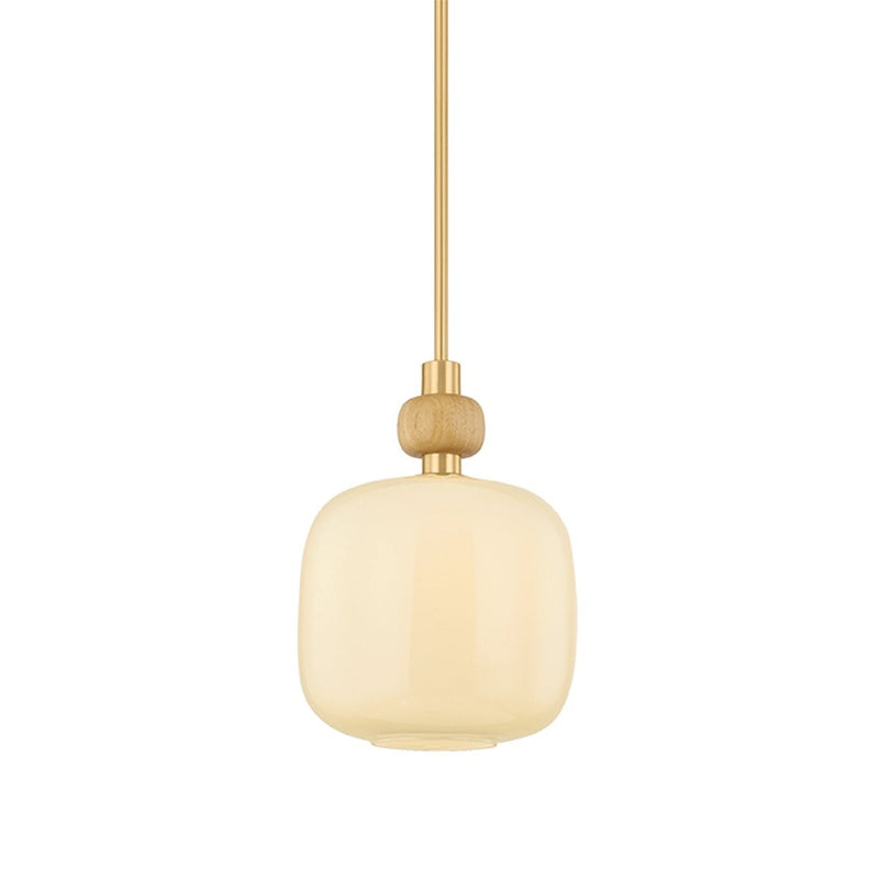 Elise Pendant - Aged Brass