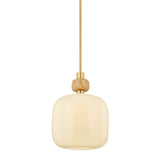 Elise Pendant - Aged Brass