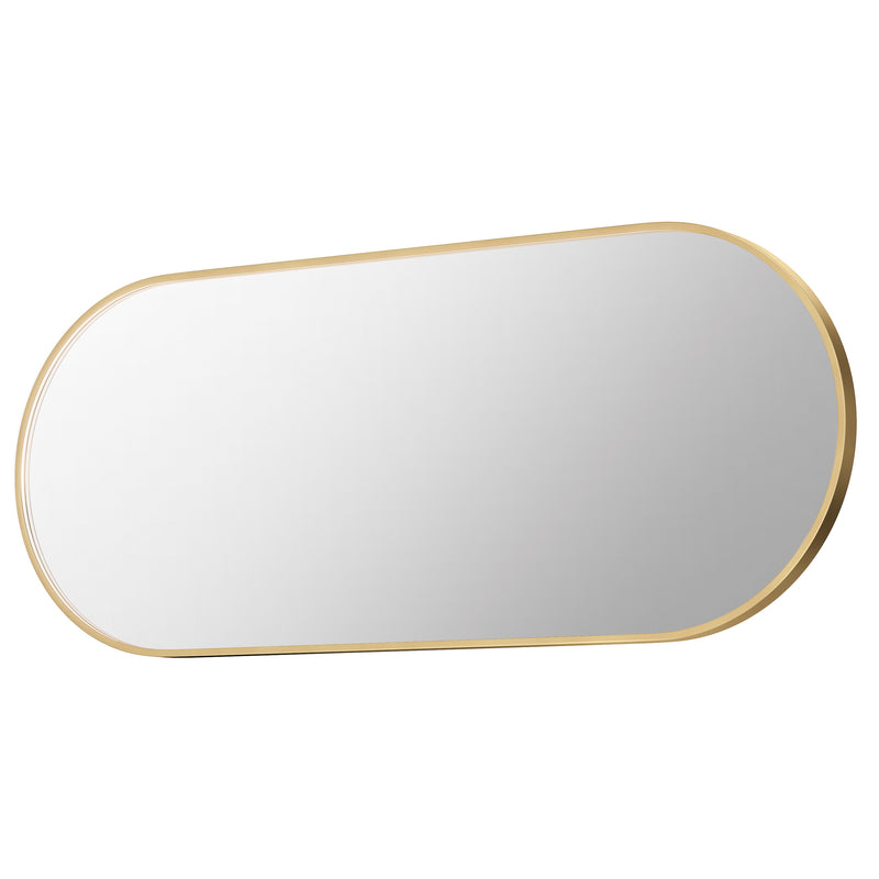 Elisse Arch LED Mirror by ET2 - 28 Inch Gold