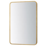 Elisse Rectangle LED Mirror by ET2 - Gold