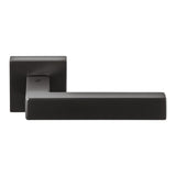 Ellesse Door Lever in Matte Graphite by Colombo Design