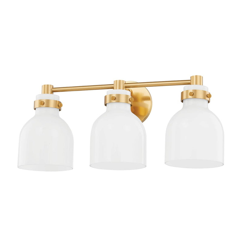 Elli Bath and Vanity Light - Aged Brass