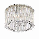 Elliot Semi-Flush Mount 15.25'' Polished Nickel