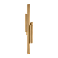 Ellipse Wall Sconce - Modern Brass by Sonneman