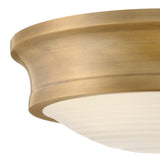 Ellis Flush Mount - Heritage Brass