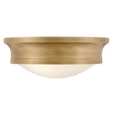 Ellis Flush Mount - Heritage Brass