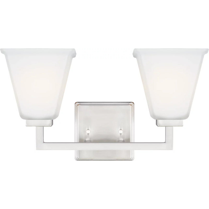 Ellis Harper Vanity Light — 16.13 Inch, Brushed Nickel