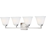 Ellis Harper Vanity Light — 32.5 Inch, Brushed Nickel