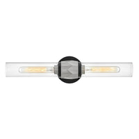 Ellison Large Two Light Vanity - Black - by Hinkley