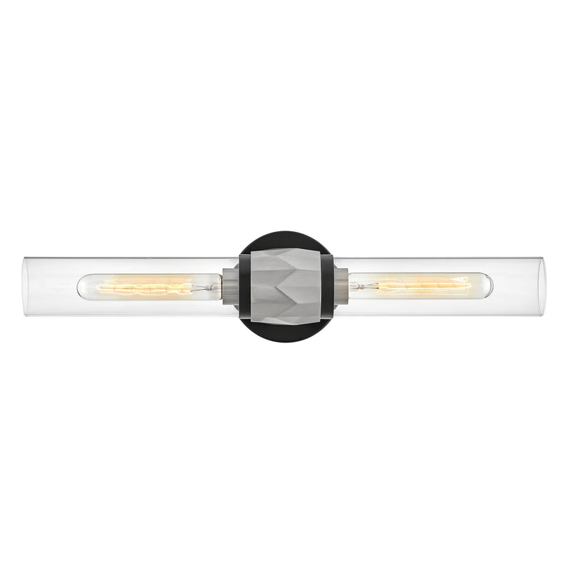 Ellison Large Two Light Vanity - Black - by Hinkley